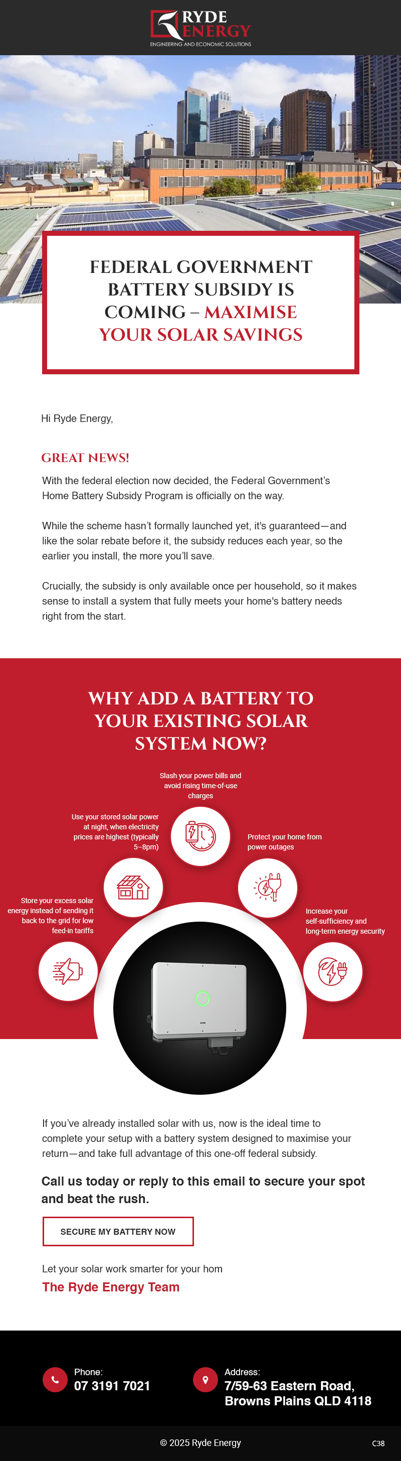 Email Marketing Design by pb for this project | Design #35250124
