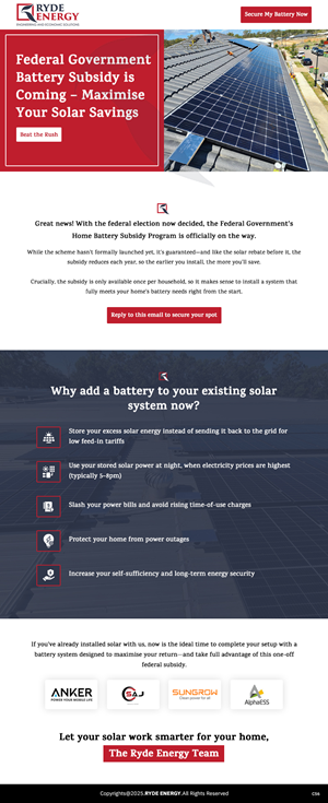Email Marketing Design by pb for this project | Design: #35250129