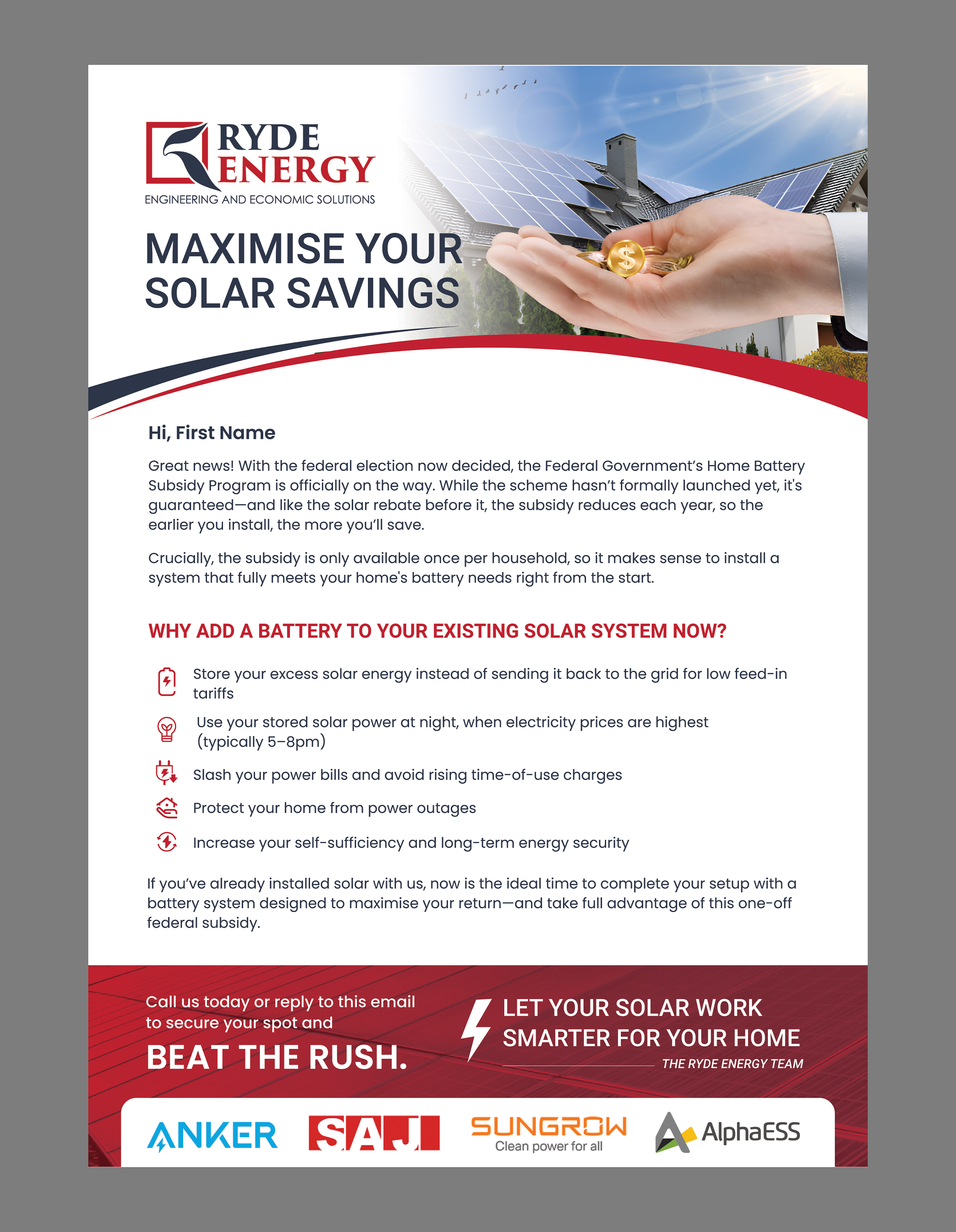 Email Marketing Design by SAI DESIGNS for this project | Design #35248411