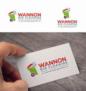 Diseño de Logo por Anton para Wannon Bin Cleaning  | Diseño: #35249979