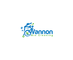 Logo Design by ismail islam for Wannon Bin Cleaning  | Design: #35244808