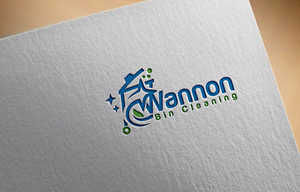 Logo Design by ismail islam for Wannon Bin Cleaning  | Design: #35244809