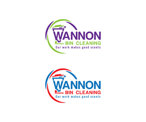 Logo-Design von Luckey yaari für Wannon Bin Cleaning  | Design: #35254485