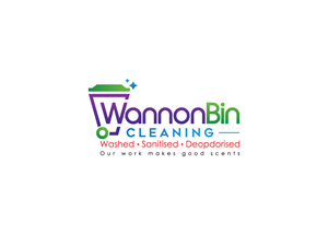 Logo Design by 439 Creations for Wannon Bin Cleaning  | Design: #35241877