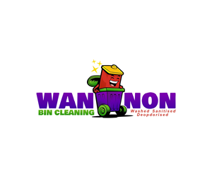 Logo Design by alkaline for Wannon Bin Cleaning  | Design: #35242673