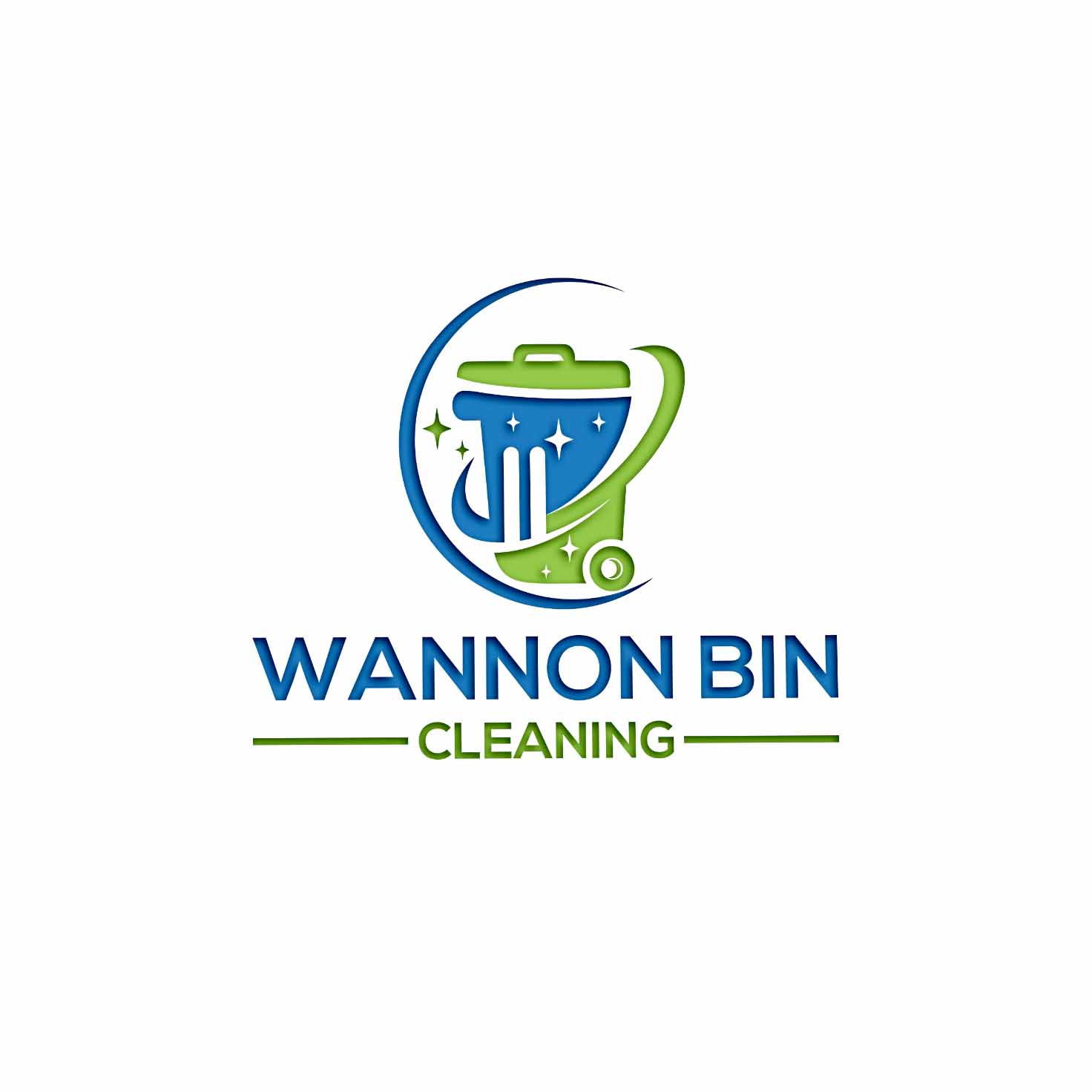 Logo Design by Tasnuba Tabassum for Wannon Bin Cleaning  | Design #35241612