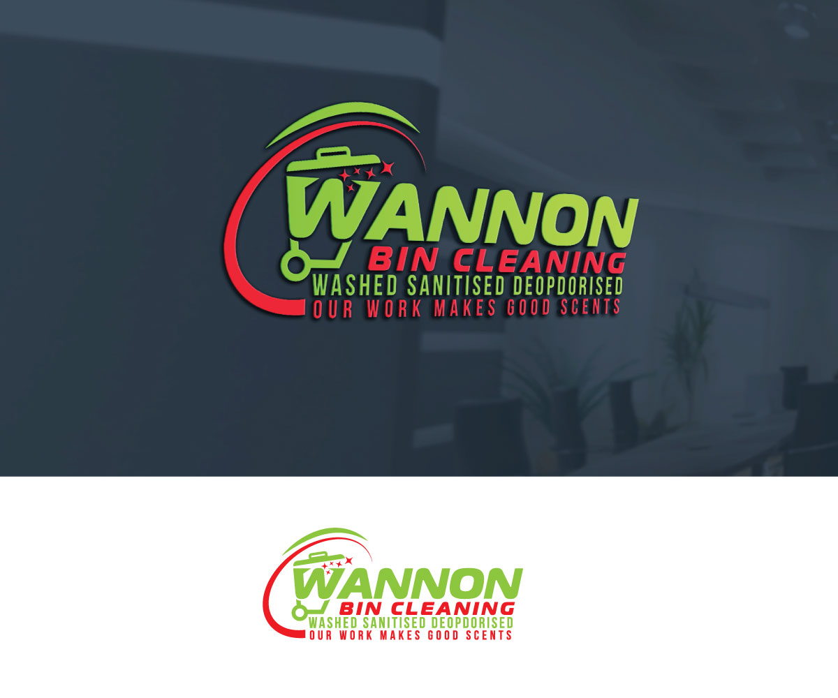 Logo-Design von Srk pix!14 für Wannon Bin Cleaning  | Design #35255693