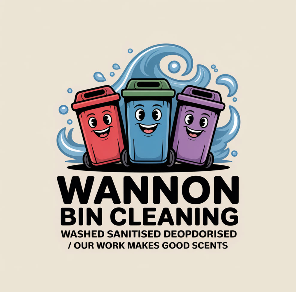 Logo-Design von KING JM für Wannon Bin Cleaning  | Design #35255211