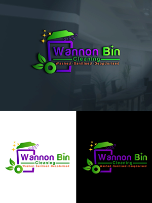 Logo Design by Mk_Graphix for Wannon Bin Cleaning  | Design: #35244542