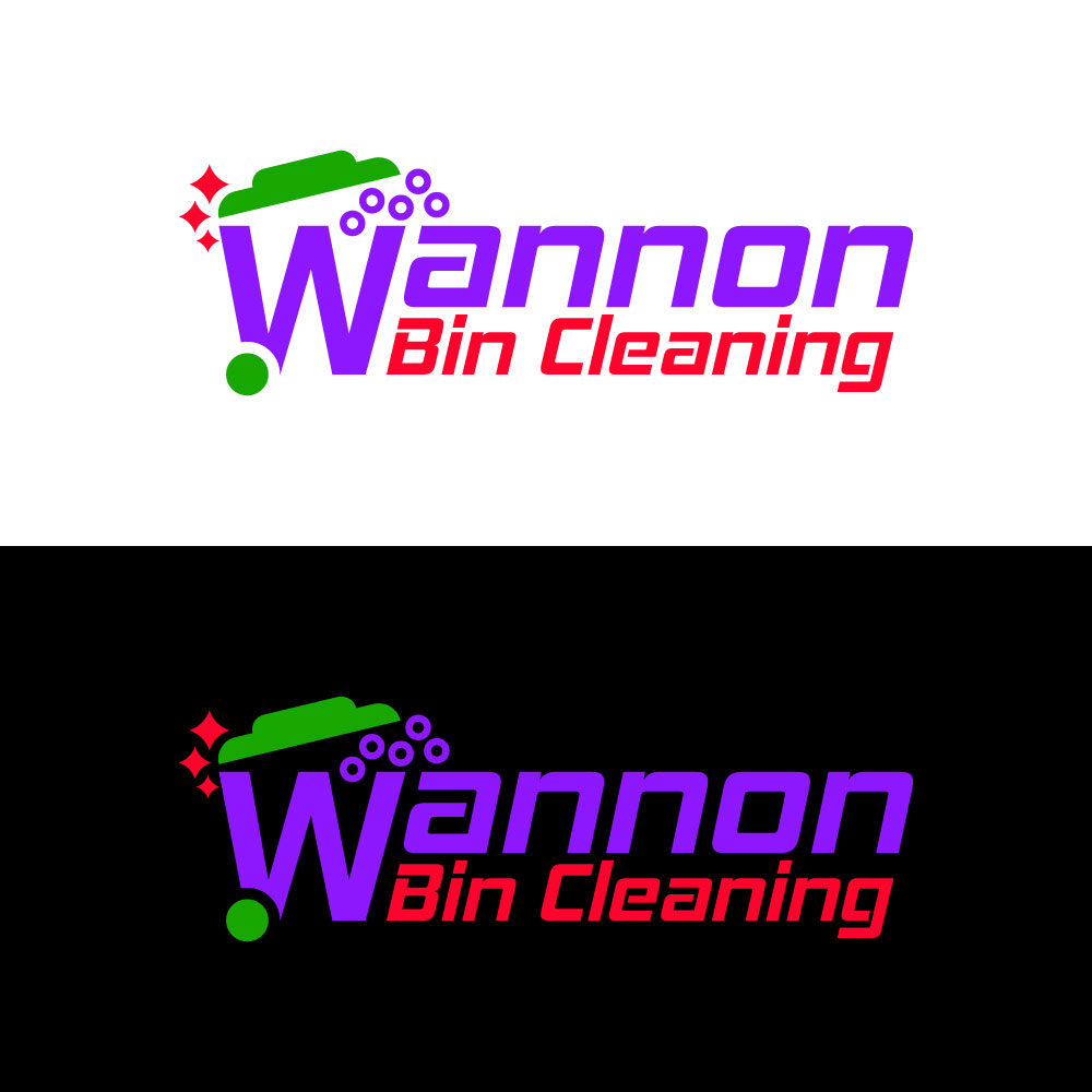 Logo-Design von loveqis für Wannon Bin Cleaning  | Design #35245908