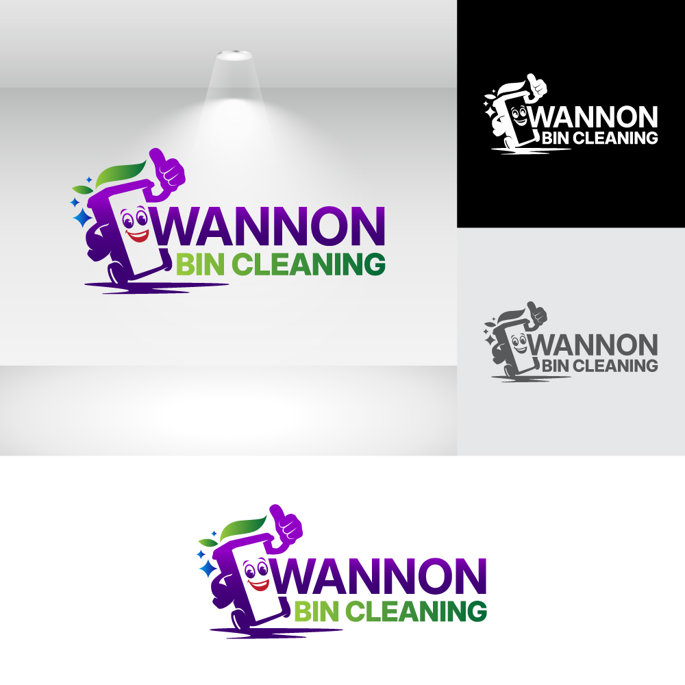 Diseño de Logo por YourLogoMaster para Wannon Bin Cleaning  | Diseño #35250612