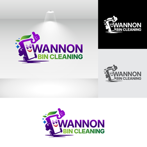 Diseño de Logo por YourLogoMaster para Wannon Bin Cleaning  | Diseño: #35250612