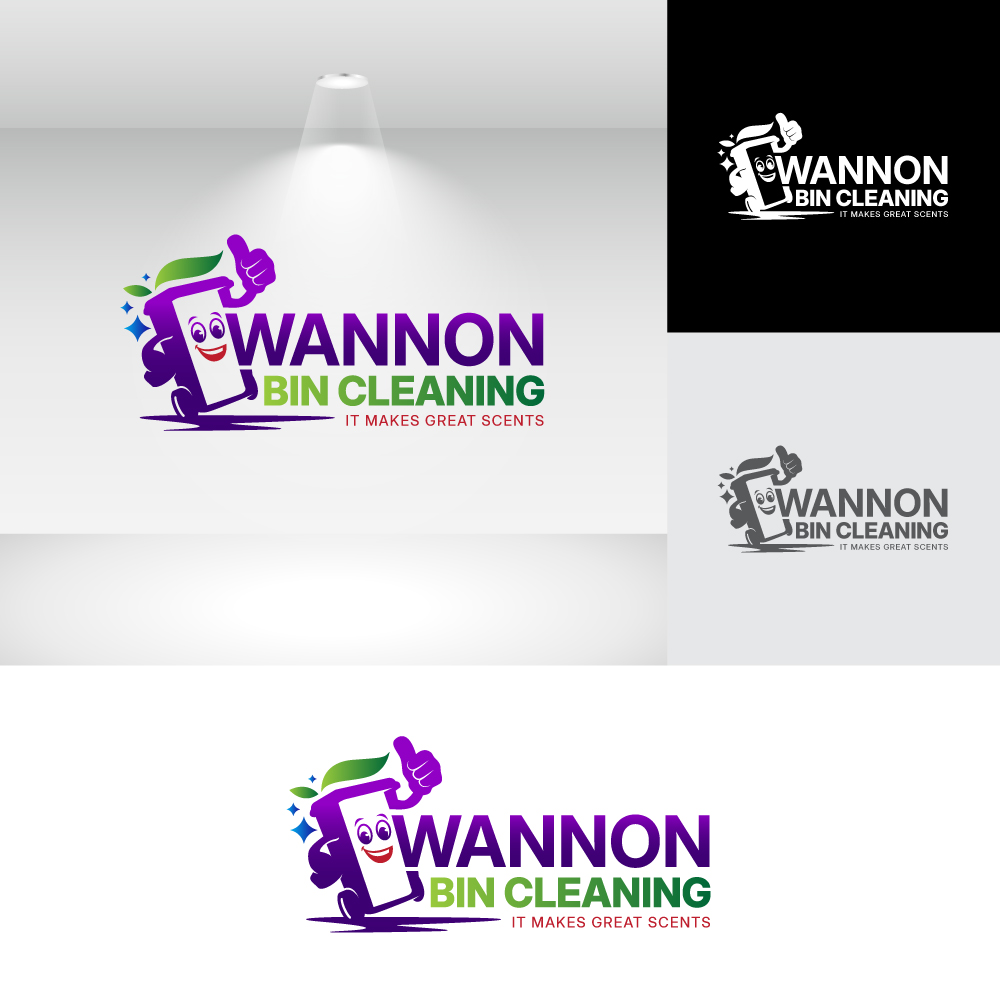 Diseño de Logo por YourLogoMaster para Wannon Bin Cleaning  | Diseño #35256387