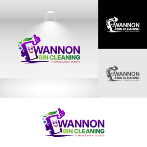 Diseño de Logo por YourLogoMaster para Wannon Bin Cleaning  | Diseño: #35256387