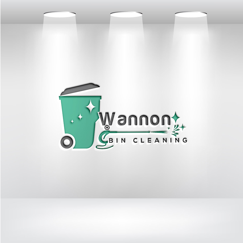 Logo-Design von luxydesign für Wannon Bin Cleaning  | Design #35244765