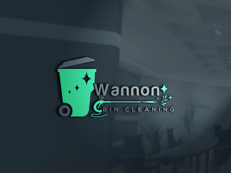 Logo-Design von luxydesign für Wannon Bin Cleaning  | Design #35244767