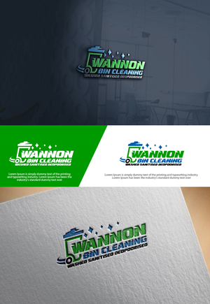 Diseño de Logo por sulemani  creation para Wannon Bin Cleaning  | Diseño: #35242878