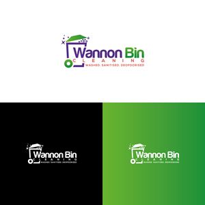 Logo Design by Jalal01 for Wannon Bin Cleaning  | Design: #35240789