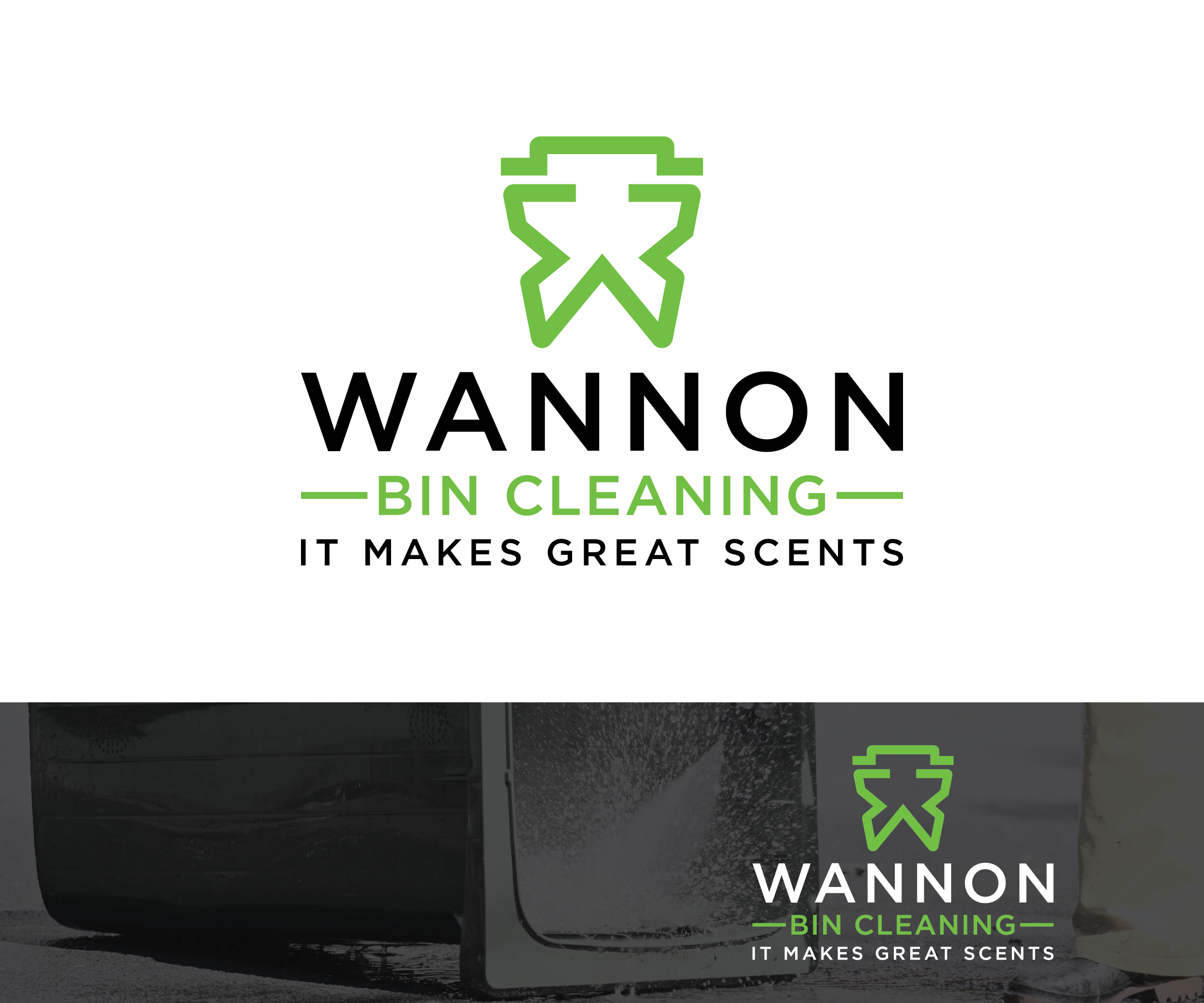 Logo-Design von FT Marks Co. für Wannon Bin Cleaning  | Design #35275311
