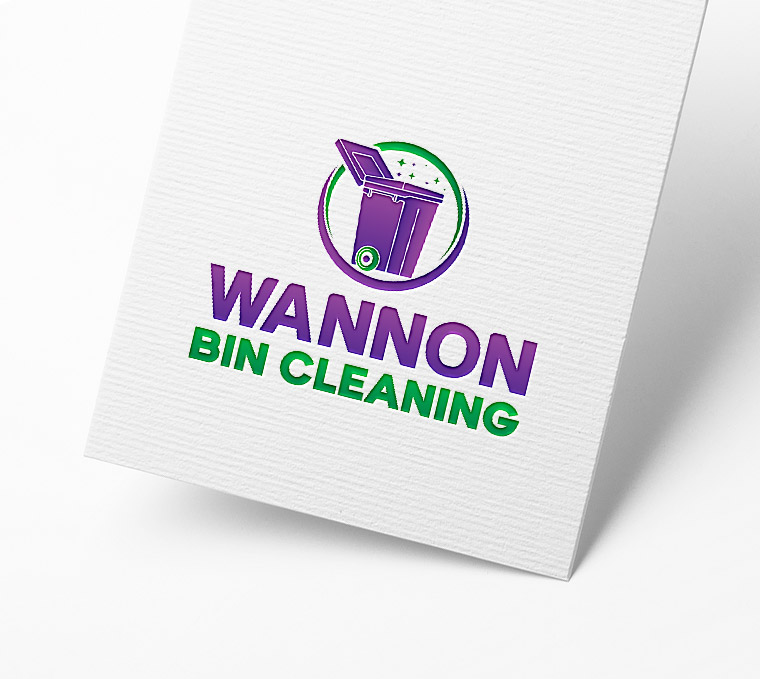Logo Design by Pilot_DesignR™ for Wannon Bin Cleaning  | Design #35242665