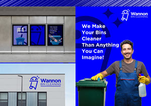 Diseño de Logo por Mive Agency para Wannon Bin Cleaning  | Diseño: #35247929