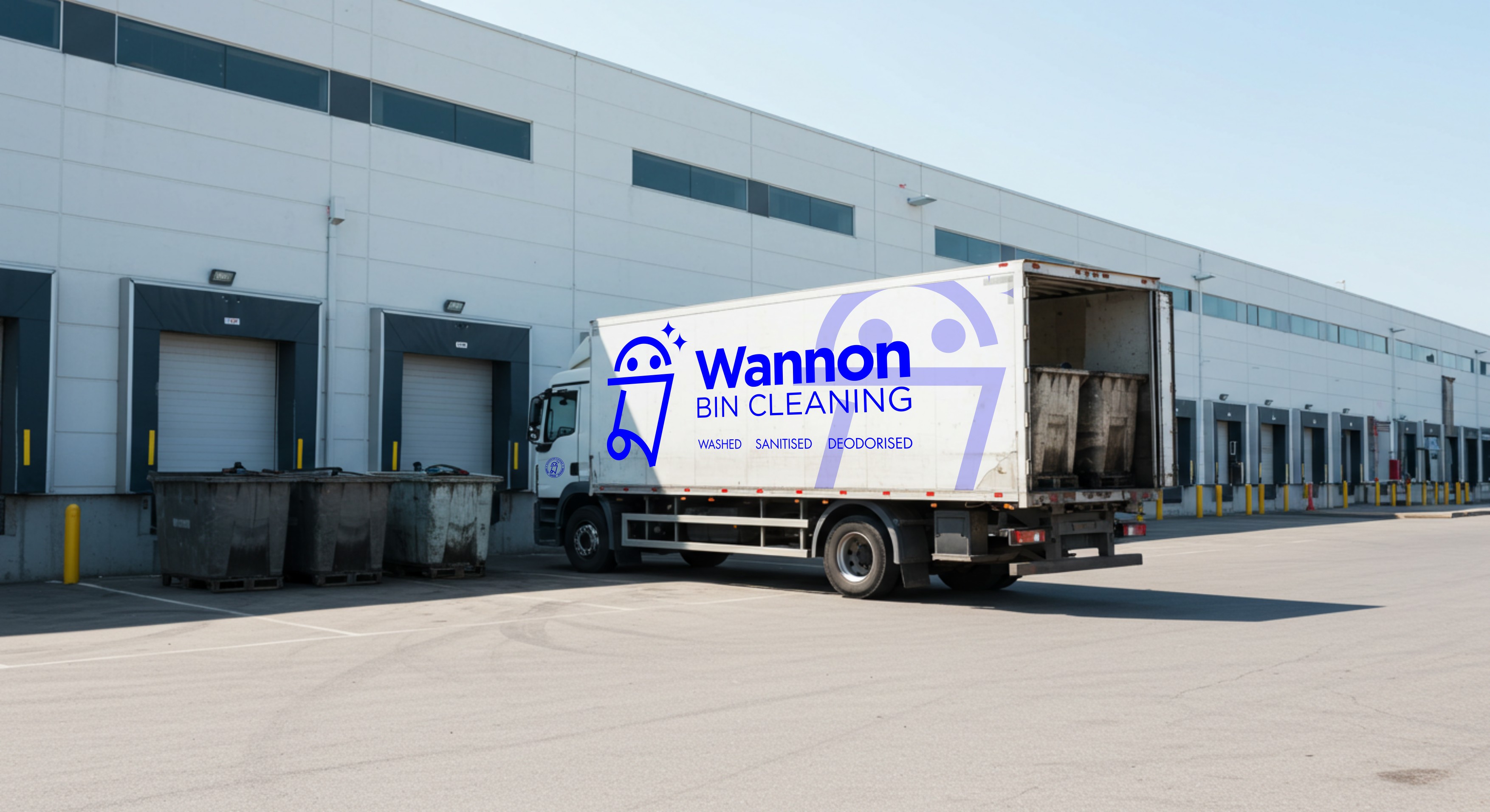 Diseño de Logo por Mive Agency para Wannon Bin Cleaning  | Diseño #35247930