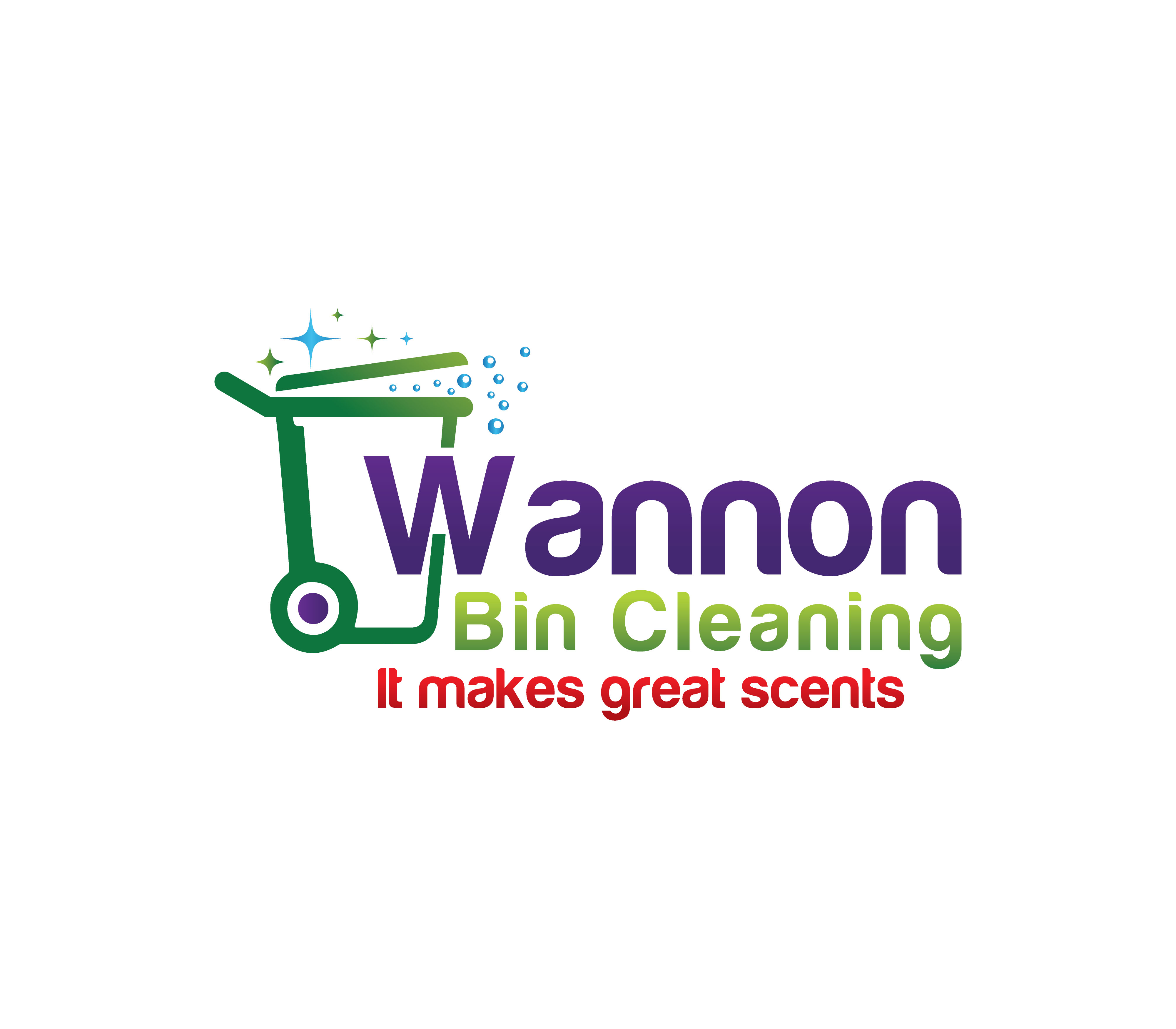 Logo Design by Logotruck for Wannon Bin Cleaning  | Design #35262015