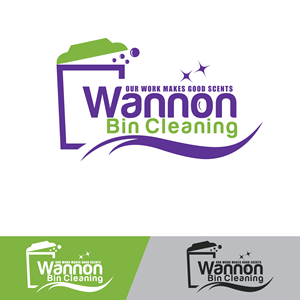 Diseño de Logo por Design topper para Wannon Bin Cleaning  | Diseño: #35257782
