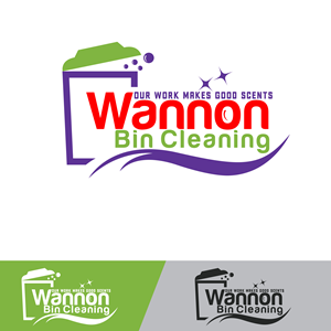Diseño de Logo por Design topper para Wannon Bin Cleaning  | Diseño: #35260517