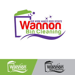Diseño de Logo por Design topper para Wannon Bin Cleaning  | Diseño: #35260521