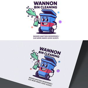 Diseño de Logo por grafixbro para Wannon Bin Cleaning  | Diseño: #35248580