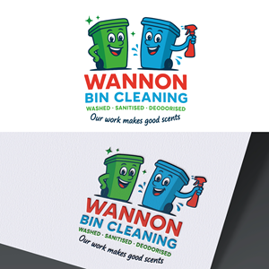 Diseño de Logo por grafixbro para Wannon Bin Cleaning  | Diseño: #35248582