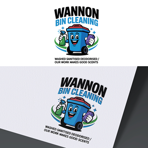 Diseño de Logo por grafixbro para Wannon Bin Cleaning  | Diseño: #35248583