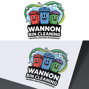 Diseño de Logo por grafixbro para Wannon Bin Cleaning  | Diseño: #35248584