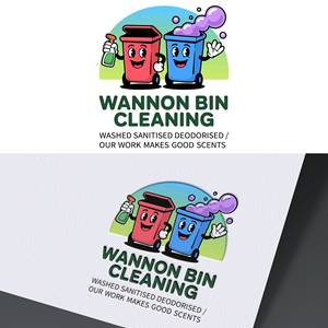Diseño de Logo por grafixbro para Wannon Bin Cleaning  | Diseño: #35248586