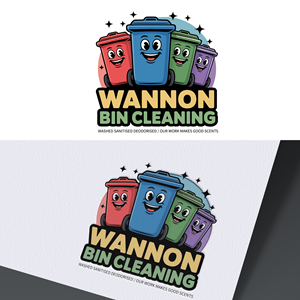 Diseño de Logo por grafixbro para Wannon Bin Cleaning  | Diseño: #35248588