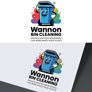 Diseño de Logo por grafixbro para Wannon Bin Cleaning  | Diseño: #35248589