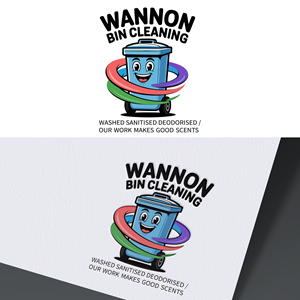 Logo Design by grafixbro for Wannon Bin Cleaning  | Design: #35248590