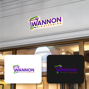 Logo-Design von ArtAND_Studio für Wannon Bin Cleaning  | Design: #35262038