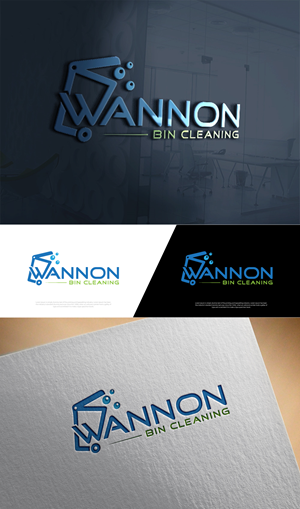 Diseño de Logo por Cool-Designer para Wannon Bin Cleaning  | Diseño: #35242191