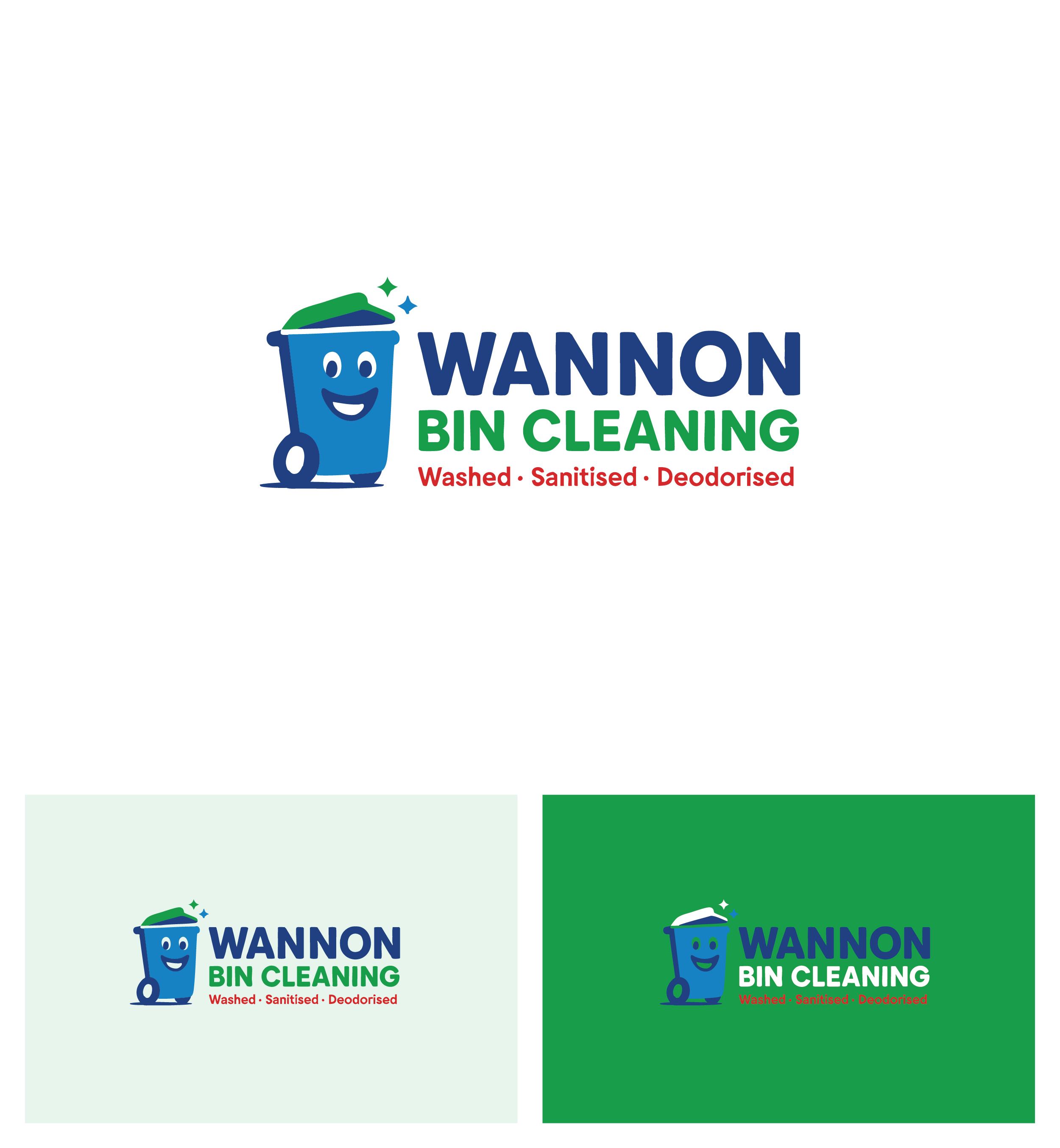 Logo-Design von Afsana_Hoque für Wannon Bin Cleaning  | Design #35250591