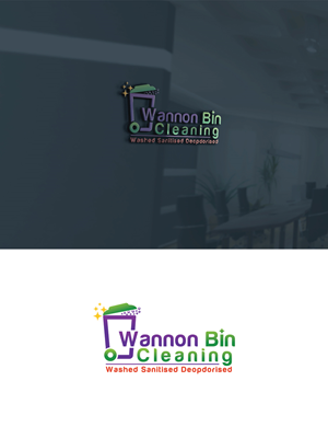 Diseño de Logo por Go4Logo para Wannon Bin Cleaning  | Diseño: #35240768
