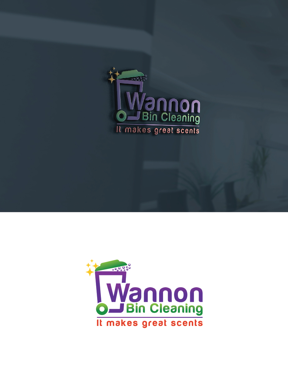 Diseño de Logo por Go4Logo para Wannon Bin Cleaning  | Diseño #35258700