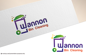 Diseño de Logo por Rubia@ para Wannon Bin Cleaning  | Diseño: #35245619
