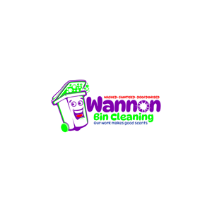 Logo Design by teddy_sign for Wannon Bin Cleaning  | Design: #35253262