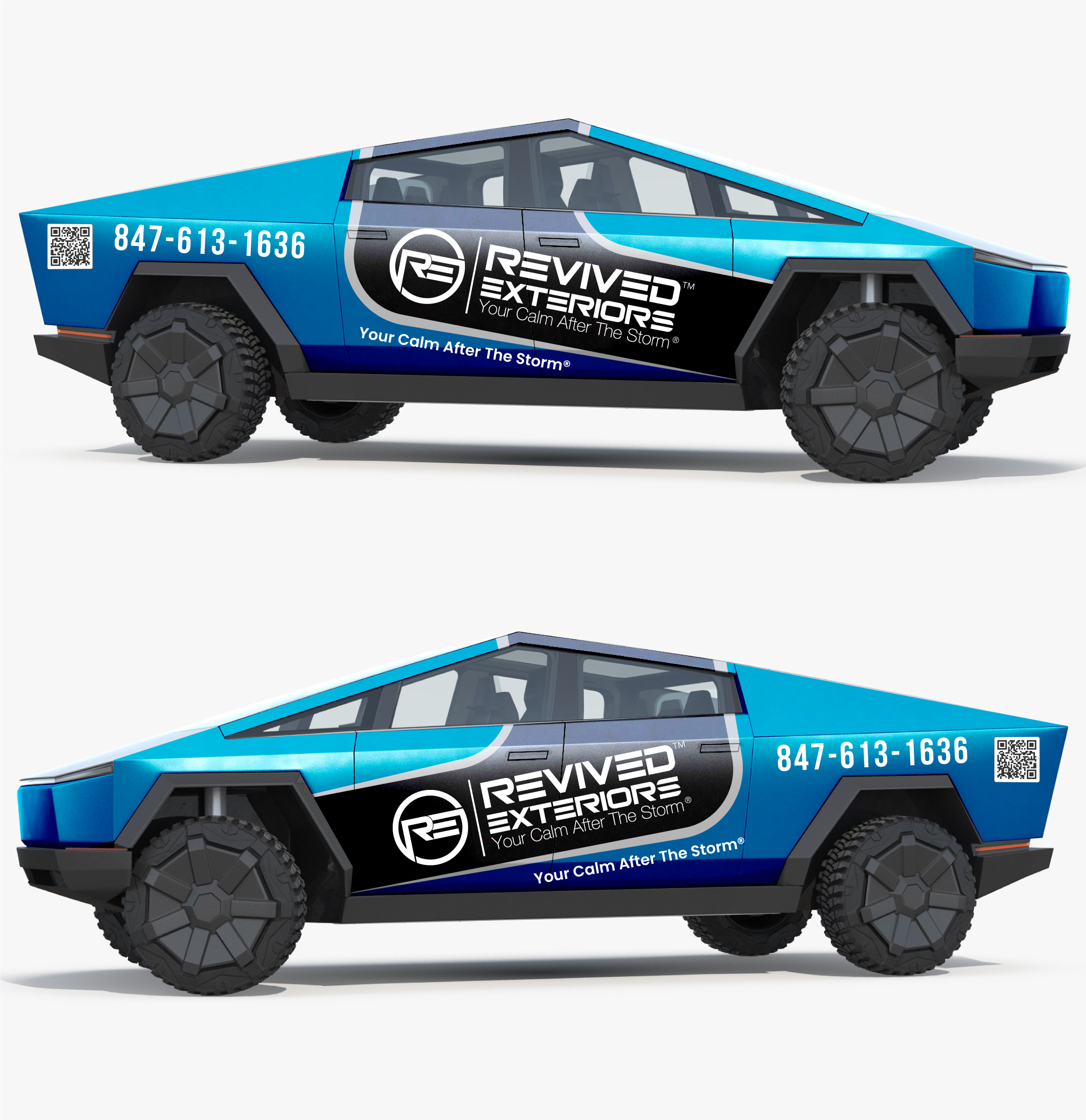 Car Wrap Design by WrapTonic24 for Revived Exteriors, Inc. | Design #35288241