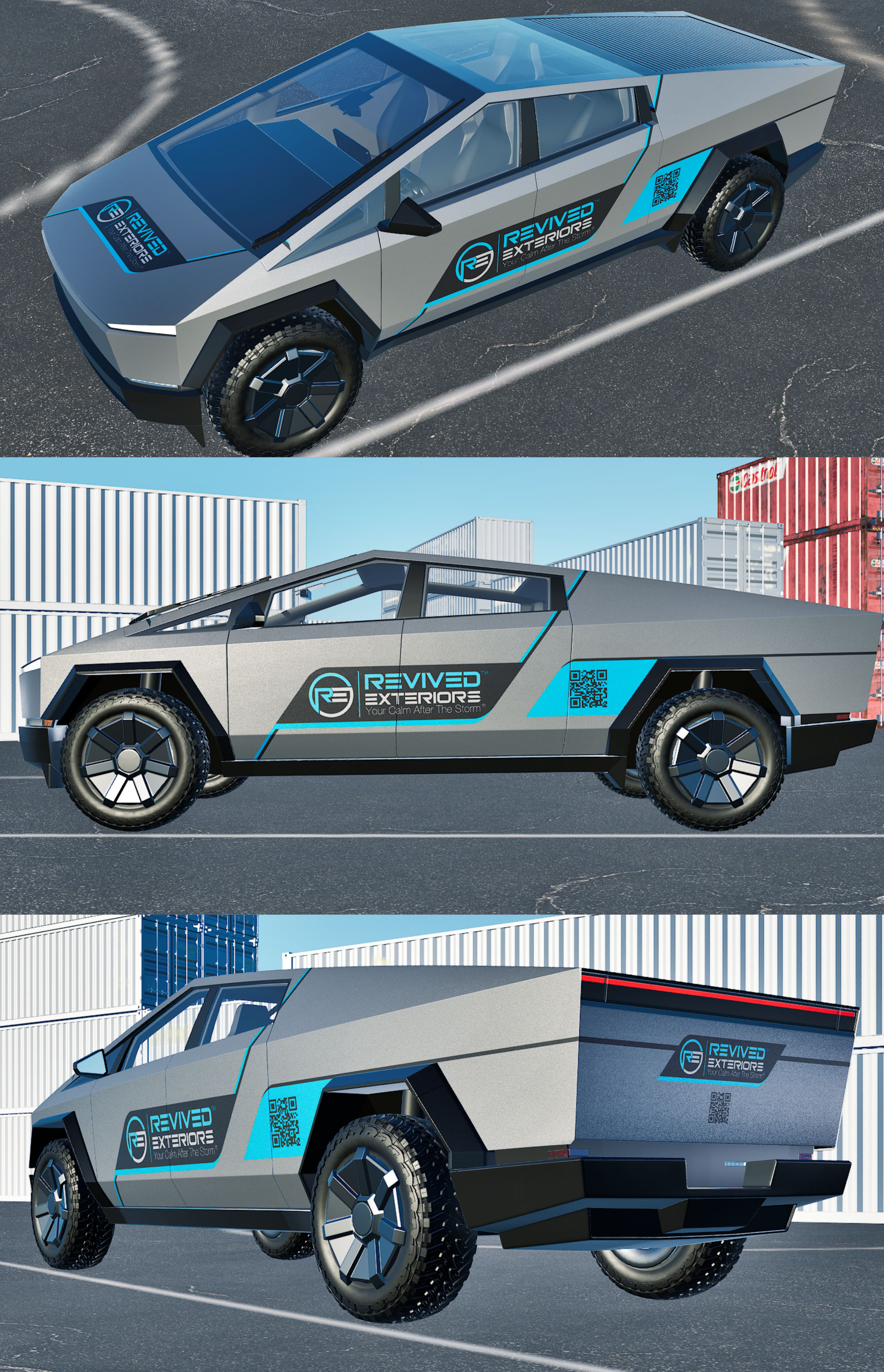 Car Wrap Design by VEDG for Revived Exteriors, Inc. | Design #35301153