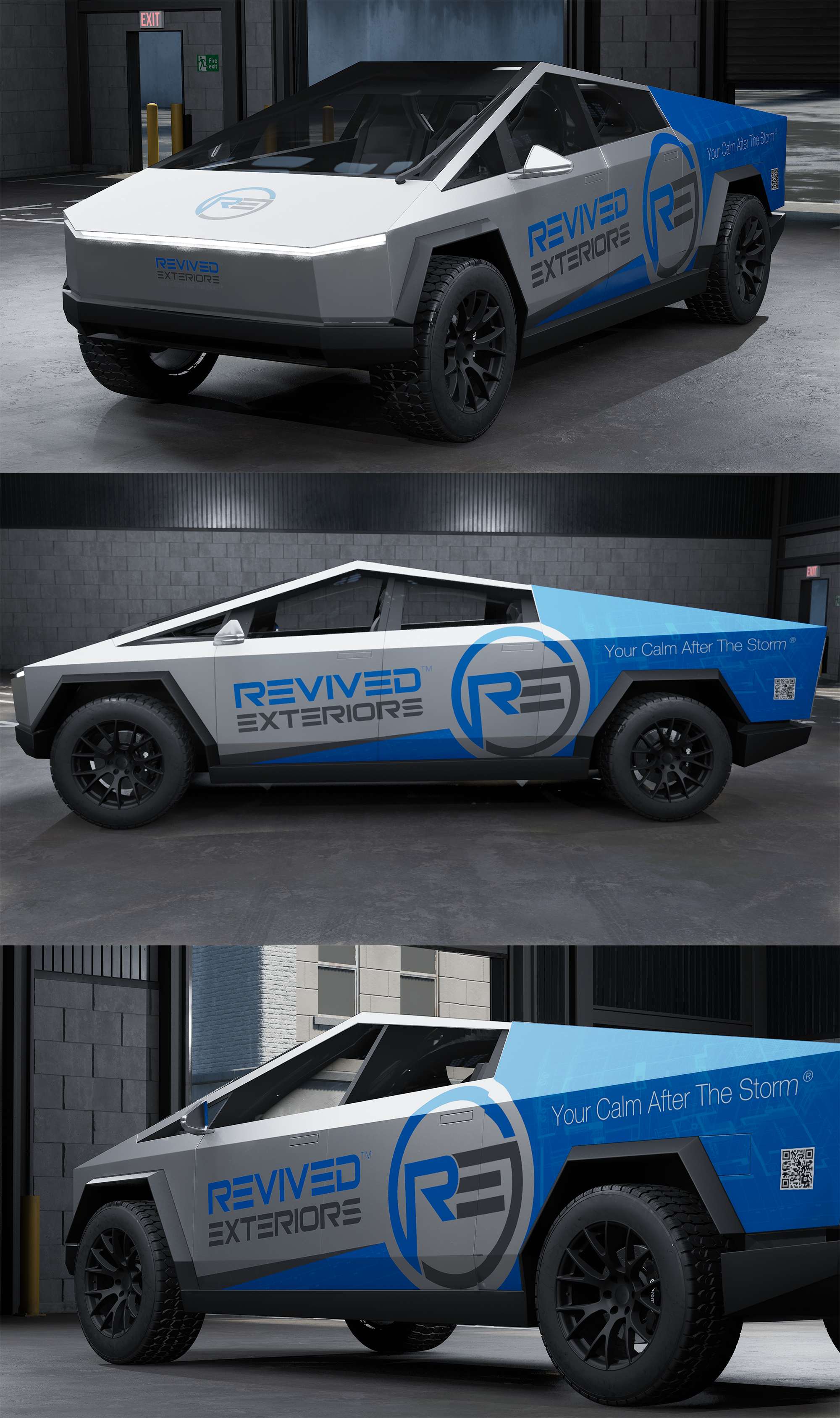 Car Wrap Design by Panji A. for Revived Exteriors, Inc. | Design #35260480
