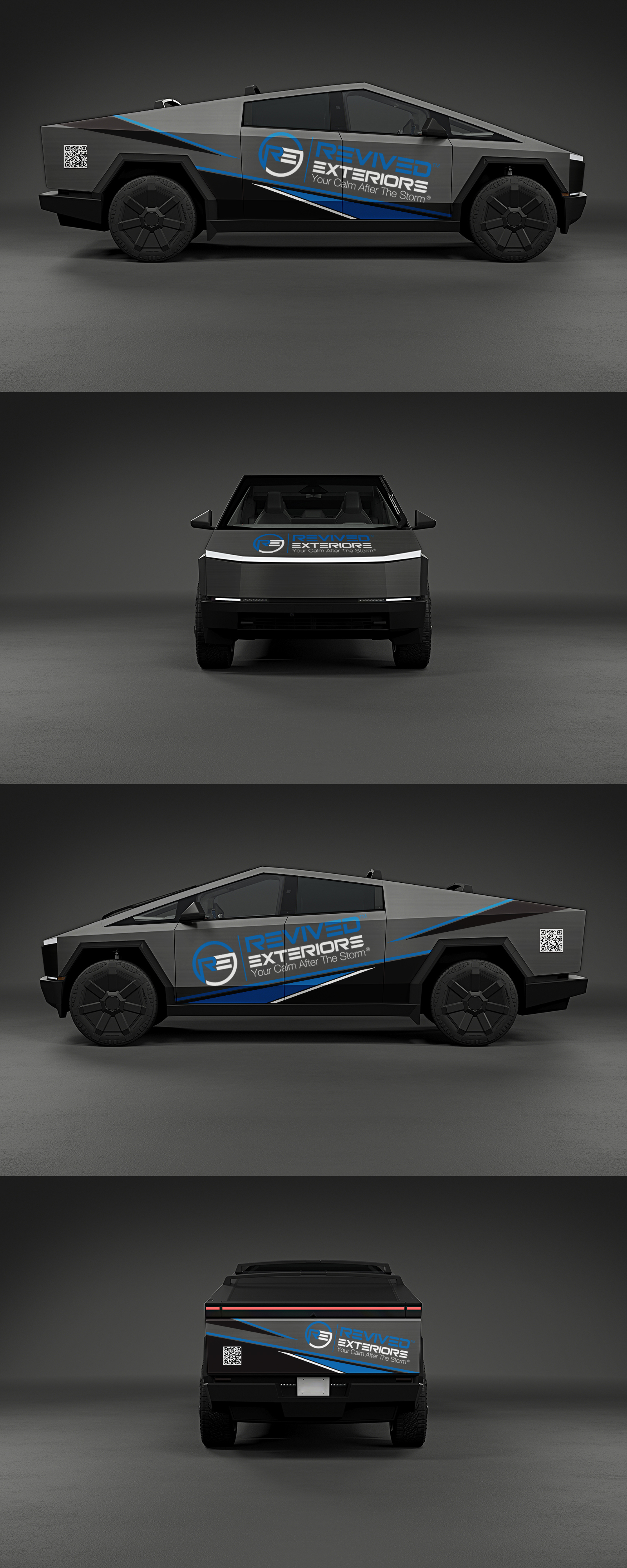 Diseño de Rotulación de Vehículo por ANGGI MAULANA PRAKOSO para Revived Exteriors, Inc. | Diseño #35246697