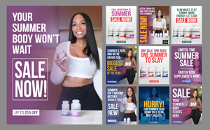 Banner Ad Design by ARTOGRAPHY for Adiva+Publishing | Design: #35244762